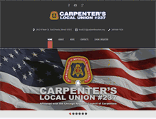 Tablet Screenshot of carpenters237.com